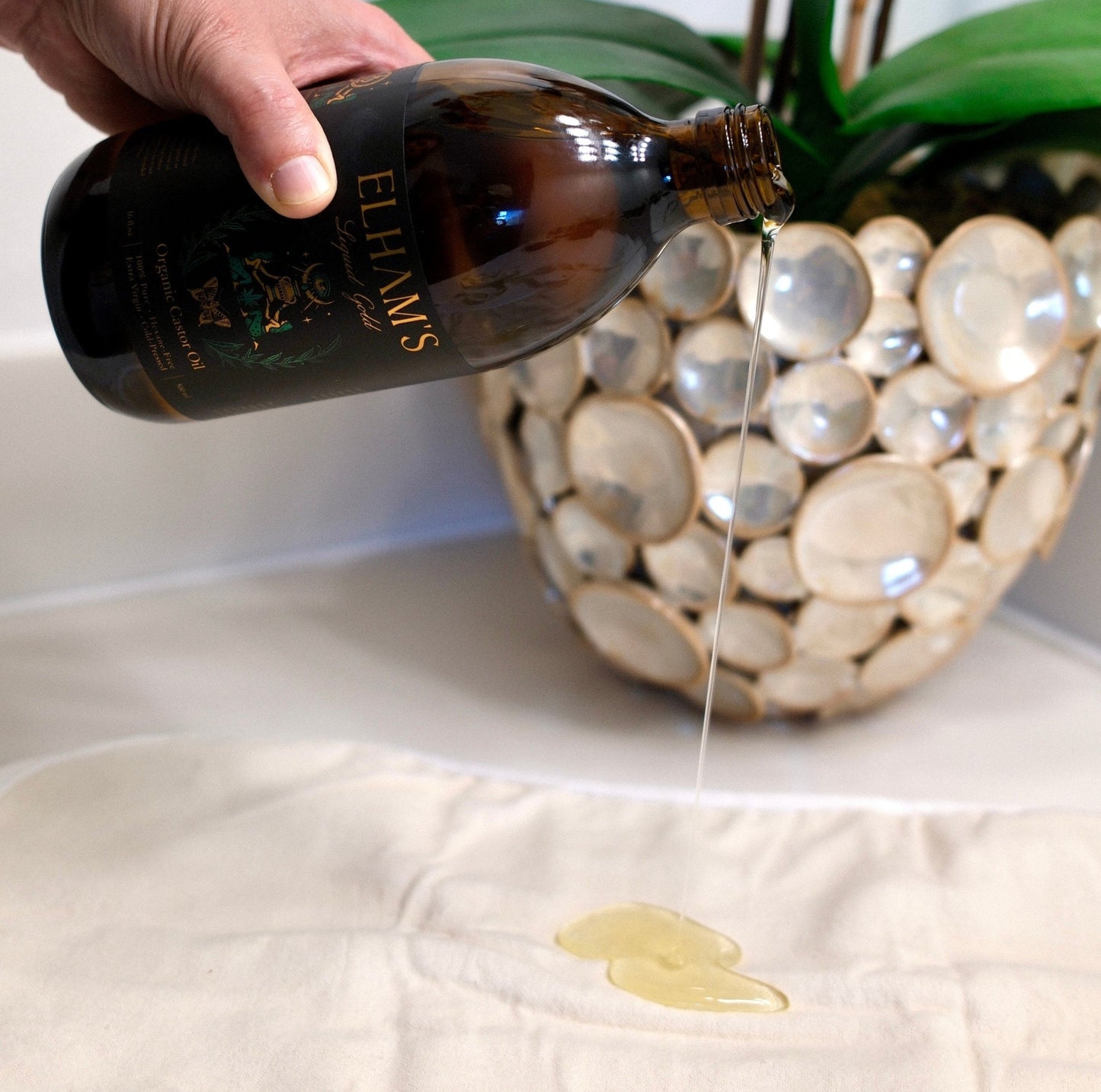 100% Organic Cotton Castor Oil Pack