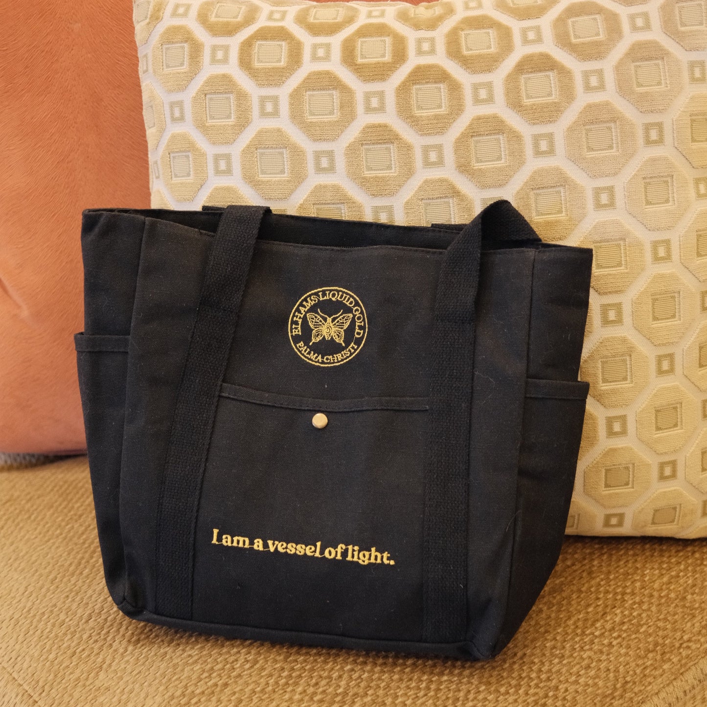 VESSEL OF LIGHT | Cotton Canvas Tote Bag