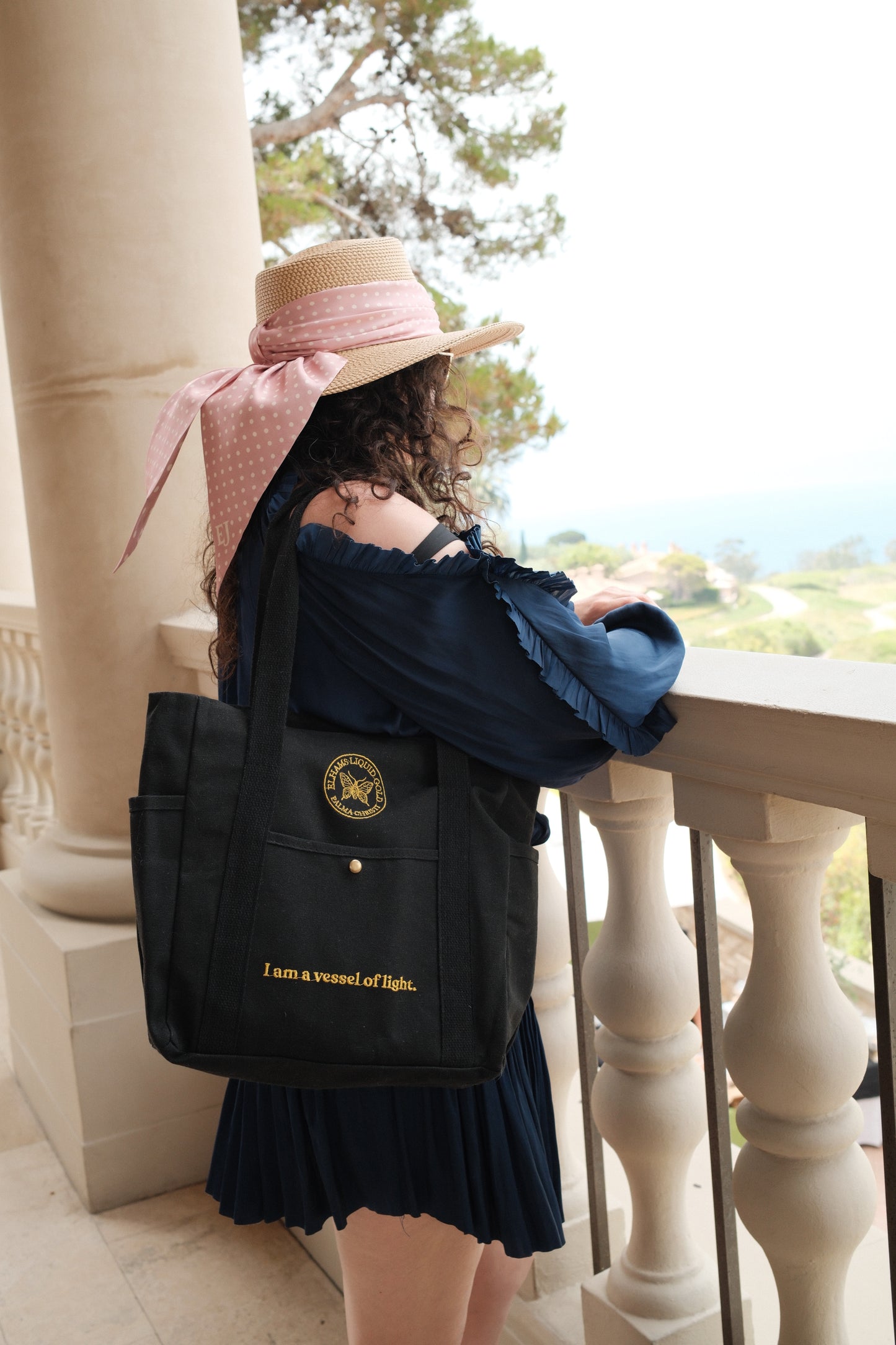 VESSEL OF LIGHT | Cotton Canvas Tote Bag
