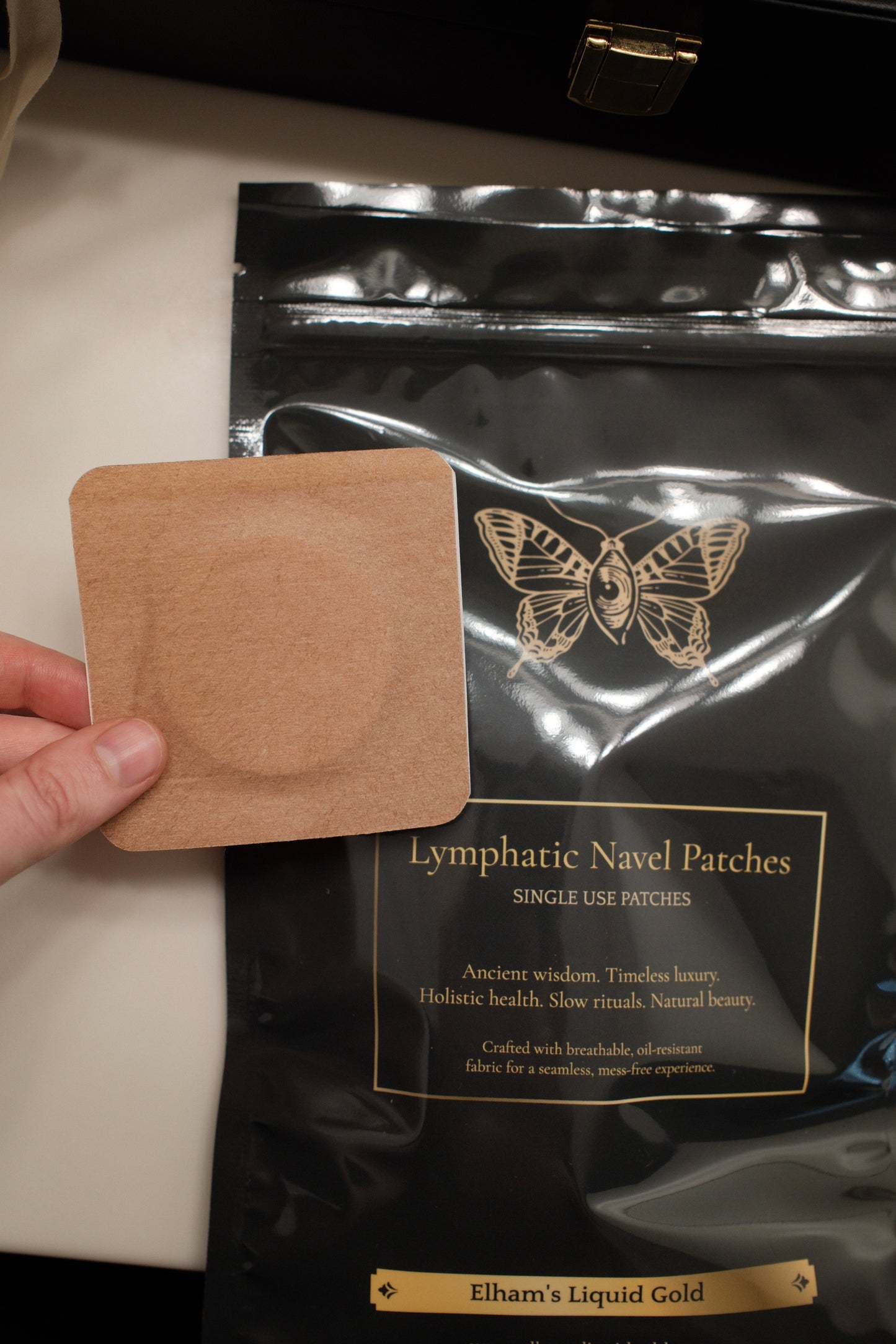 Disposable Organic Cotton Navel Patches