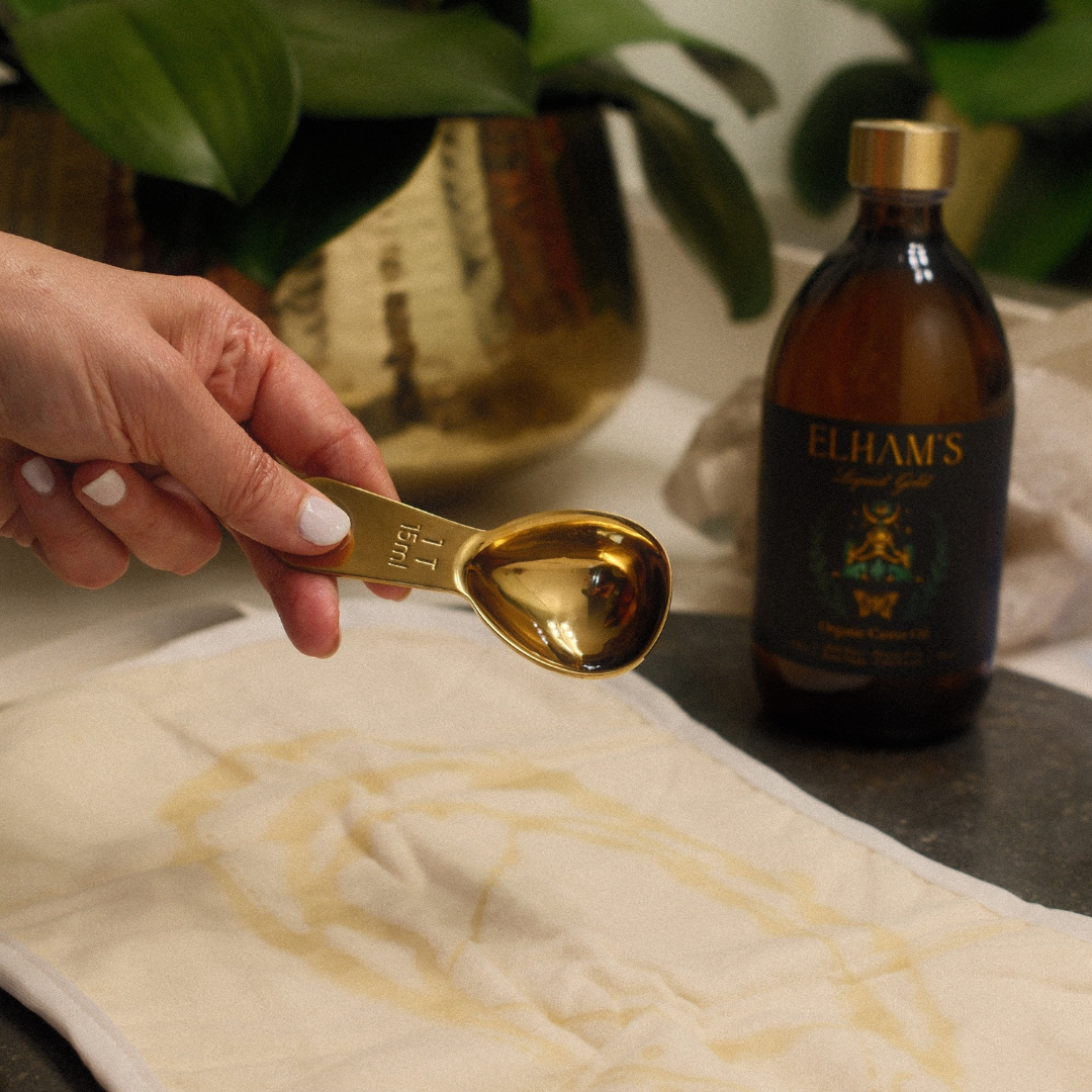 Measured in Gold Tablespoon